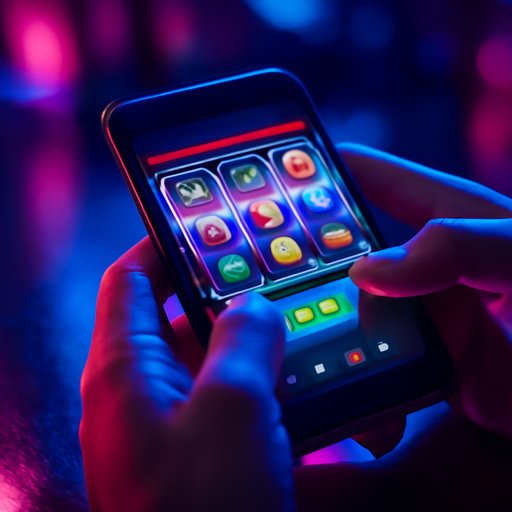 555rr mobile menu with game categories